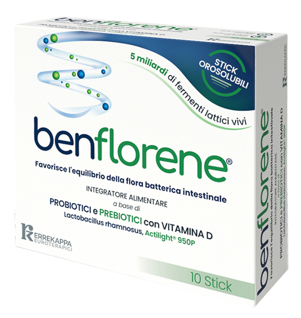 BENFLORENE 10 STICK OROSOLUBILI - Farmastop
