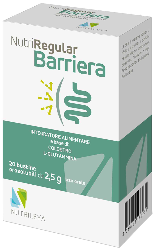 NUTRIREGULAR BARRIERA 20 BUSTINE - Farmastop