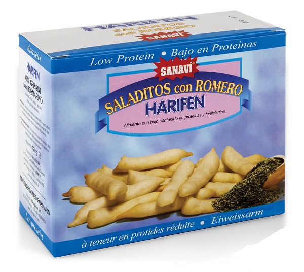 HARIFEN SALADITOS ROSMARINO 4X30 G - Farmastop