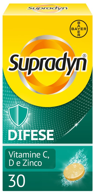 SUPRADYN DIFESE 30 COMPRESSE EFFERVESCENTI - Farmastop