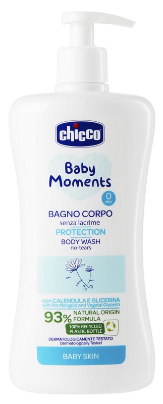 CHICCO BABY MOMENTS BAGNO DELICATE 500 ML - Farmastop