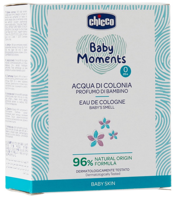CHICCO BABY MOMENTS ACQUA COLONIA BABY DELICATE 100 ML - Farmastop