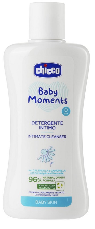 CHICCO BABY MOMENTS DETERGENTE INTIMO 200 ML - Farmastop