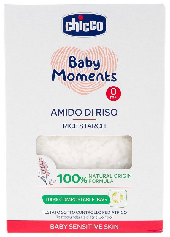 CHICCO BABY MOMENTS AMIDO DI RISO SENS 250 G - Farmastop