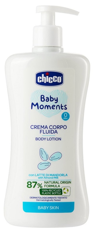 CHICCO BABY MOMENTS CREMA CORPO DELICATE 500 ML - Farmastop