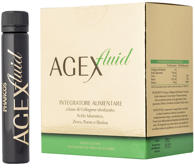 AGEX FLUID PHARCOS 15 FIALE DA 25 ML - Farmastop