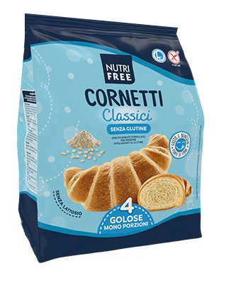 NUTRIFREE CORNETTI CLASSICI 4 PEZZI DA 50 G - Farmastop