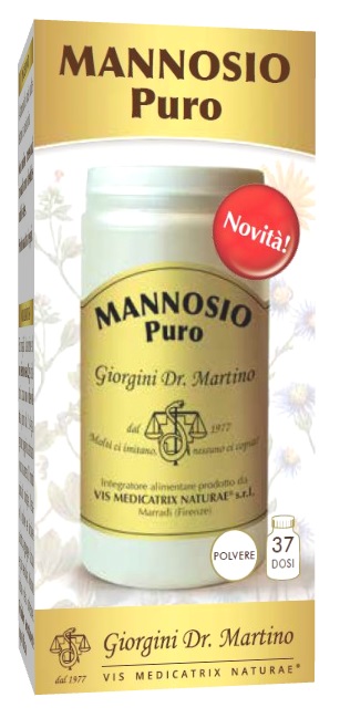 MANNOSIO PURO POLVERE SOLUBILE 75 G - Farmastop