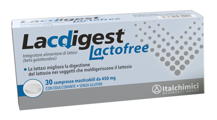 LACDIGEST LACTOFREE 30 COMPRESSE MASTICABILI - Farmastop
