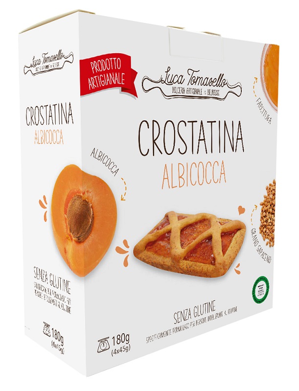 CROSTATINA ALBICOCCA 180 G - Farmastop
