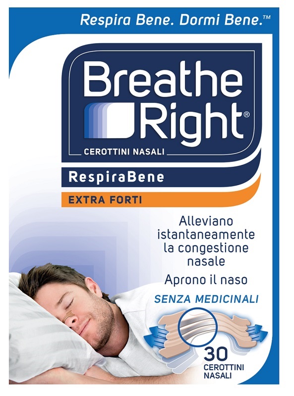 CEROTTI NASALI BREATH RIGHT EXTRA FORTE 30 PEZZI - Farmastop