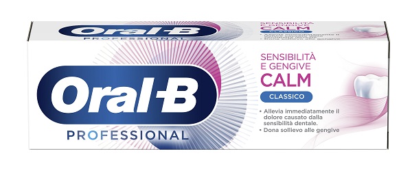 ORALB PROFESSIONAL SENSIBILITA' E GENGIVE CALM CLASSICO COLLUTORIO 75 ML - Farmastop