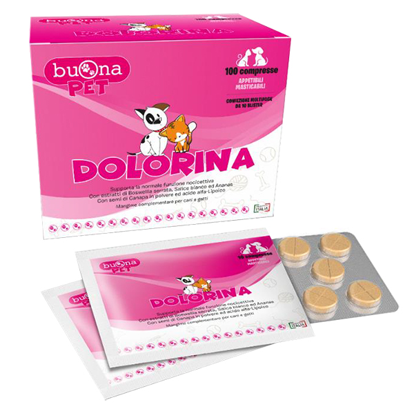 DOLORINA 100 COMPRESSE MASTICABILI - Farmastop
