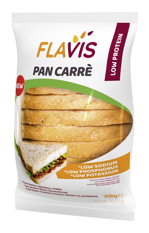 FLAVIS PAN CARRE' APROTEICO 300 G - Farmastop