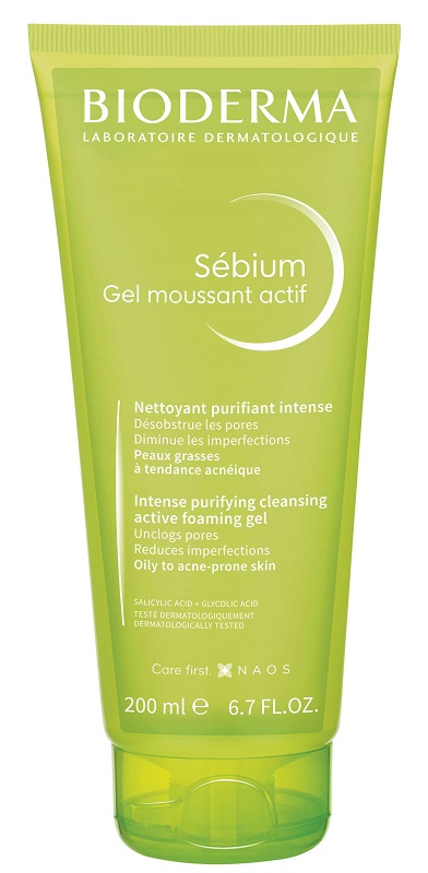 SEBIUM GEL MOUSSANT ACTIF 200 ML - Farmastop