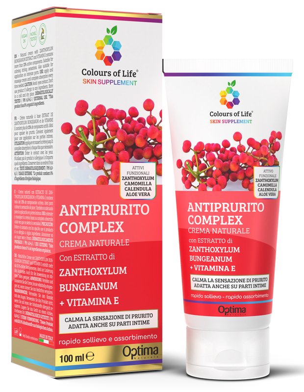 COLOURS OF LIFE SKIN SUPPLEMENTE ANTIPRURITO COMPLEX CREMA 100 ML - Farmastop