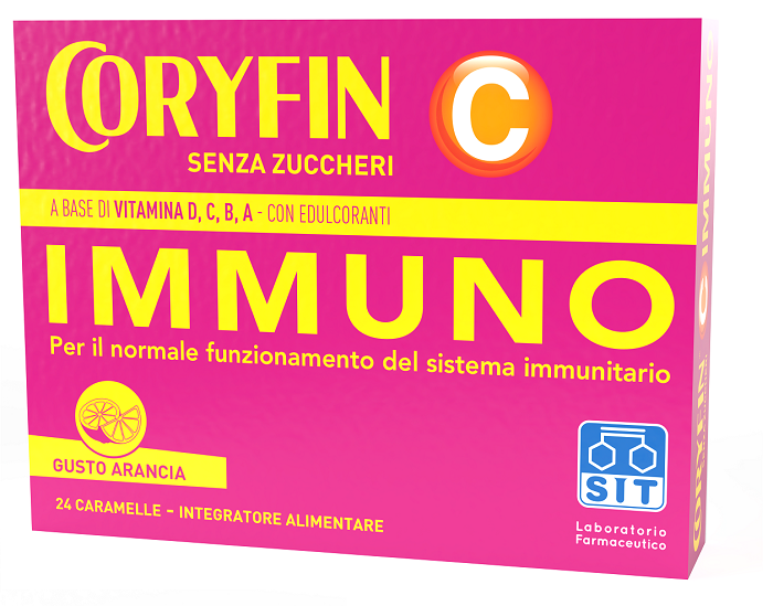 CORYFIN C IMMUNO 24 CARAMELLE - Farmastop
