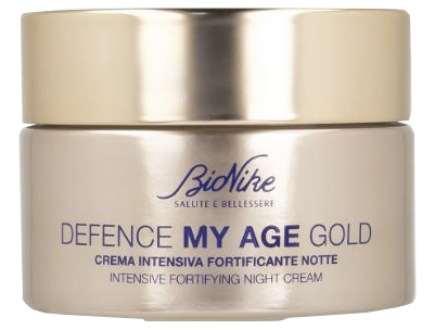 DEFENCE MY AGE GOLD CREMA INTENSIVA FORTIFICANTE NOTTE 50 ML - Farmastop