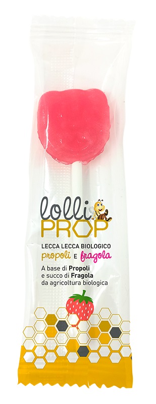 LOLLIPROP PROPOLI E FRAGOLA 4,5 G - Farmastop
