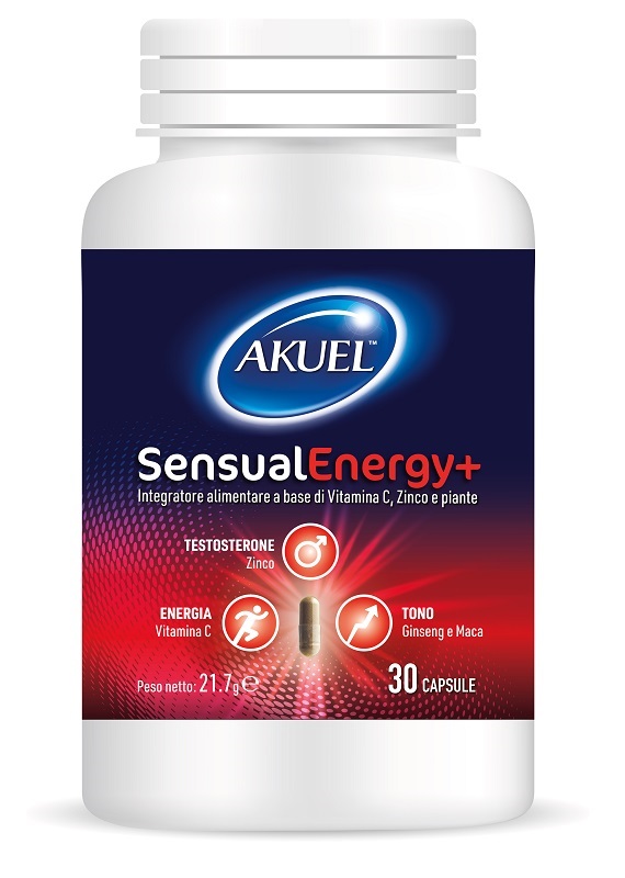 AKUEL SENSUAL ENERGY+ 30 CAPSULE - Farmastop