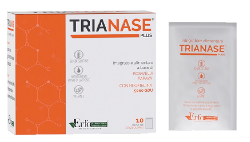 TRIANASE PLUS 10 BUSTINE - Farmastop
