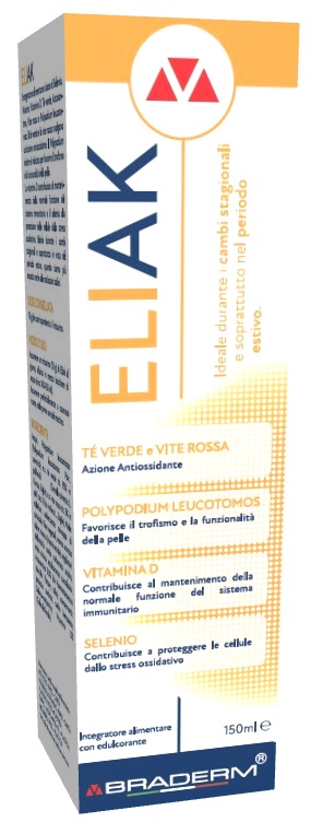 ELIAK 150 ML BRADERM - Farmastop