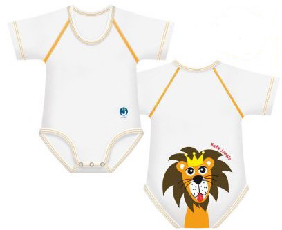 BODY 0-36M BIO COTTON 4SEASON BABY JUNGLE LEONE - Farmastop