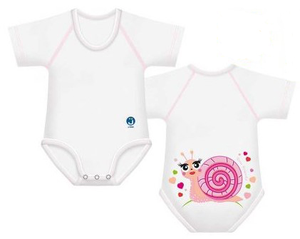 BODY 0-36M BIO COTTON 4SEASON SLOW FRIENDS CHIOCCIOLA - Farmastop