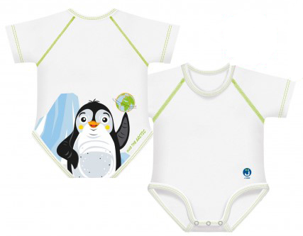 BODY 0-36M BIO COTTON WARM ARCTIC ADVENTURE PINGUINO - Farmastop
