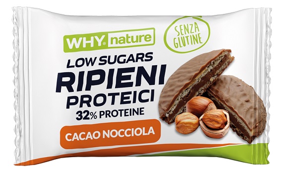 WHYNATURE RIPIENI PROTEICI CACAO NOCCIOLA 17 G - Farmastop