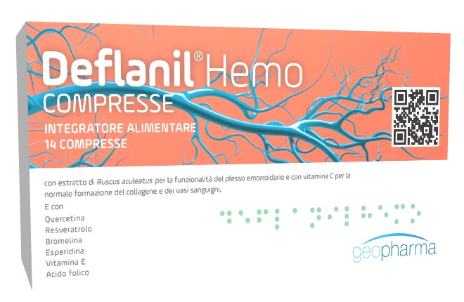 DEFLANIL HEMO 14 COMPRESSE - Farmastop
