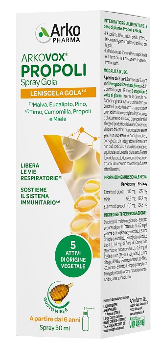 ARKOVOX PROPOLI SPRAY 30 ML - Farmastop