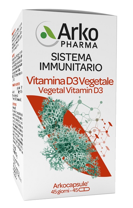 ARKOCPS VITAMINA D3 VEGETALE 45 CAPSULE - Farmastop