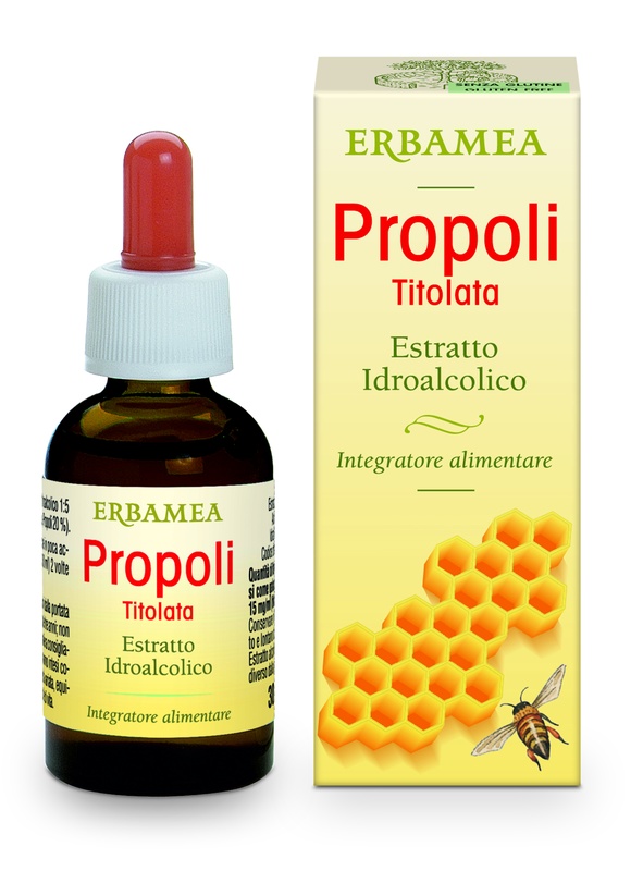 PROPOLI TITOLATA ESTRATTO IDROALCOLICO 30 ML - Farmastop