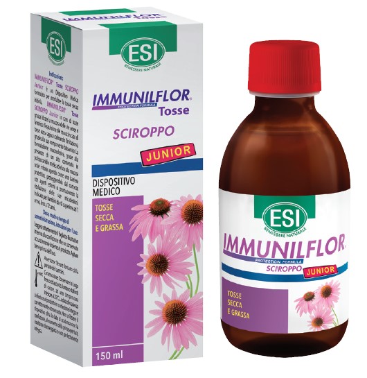 ESI IMMUNILFLOR SCIROPPO TOSSE JUNIOR 150 ML - Farmastop