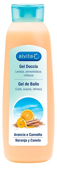 ALVITA GEL DOCCIA ARANCIA E CANNELLA 300 ML - Farmastop