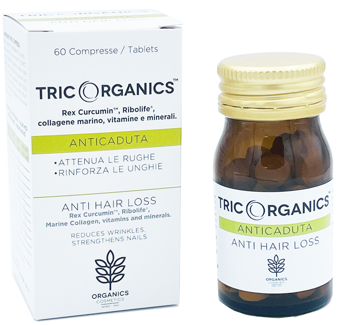 ORGANICS COSMETICS TRICORGANICS ANTICADUTA 60 COMPRESSE - Farmastop