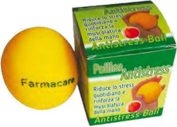 PALLINA ANTISTRESS GIALLO - Farmastop