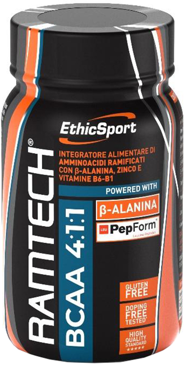 RAMTECH BCAA 211 120 COMPRESSE 1500 MG - Farmastop