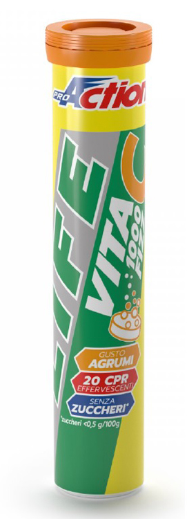 LIFE VITA C 1000 FIZZ AGRUMI 20 COMPRESSE - Farmastop