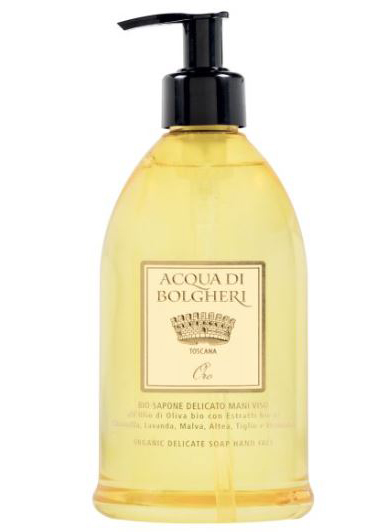 ACQUA DI BOLGHERI SAPONE DELICATO BIO ORO 500 ML - Farmastop
