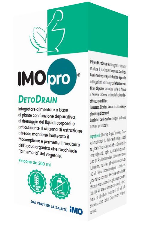 IMOPRO DETODRAIN 200 ML - Farmastop