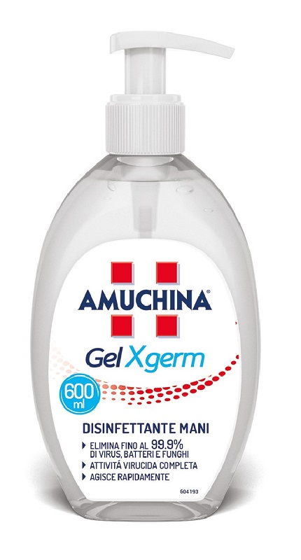 AMUCHINA GEL X-GERM DISINFETTANTE MANI 600 ML IT - Farmastop