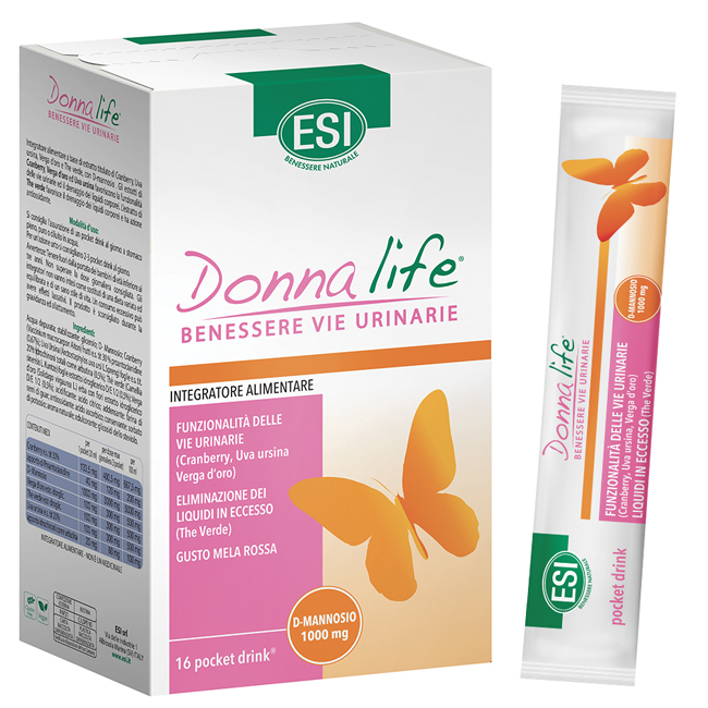 ESI DONNA LIFE VIE URINARIE 16 POCKET DRINK - Farmastop