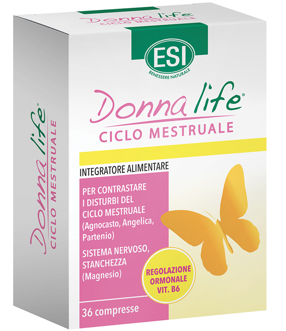 ESI DONNA LIFE CICLO MESTRUALE 36 COMPRESSE - Farmastop