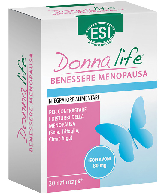 ESI DONNA LIFE MENOPAUSA 30 NATURCAPS - Farmastop