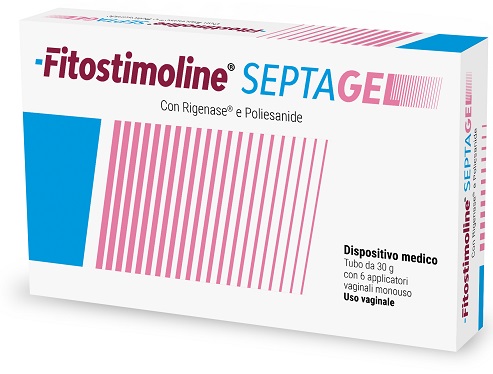 GEL VAGINALE FITOSTIMOLINE SEPTAGEL 30 G CON 6 APPLICATORI MONOUSO - Farmastop