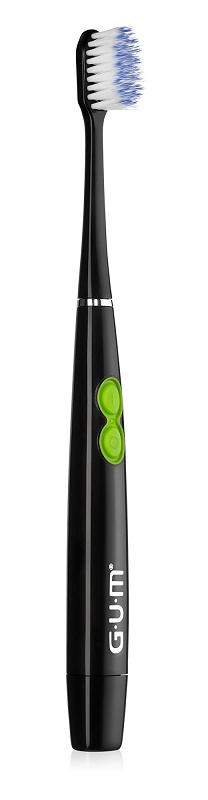GUM SONIC DAILY SPAZZOLINO BATTERIA ADULTI BLACK - Farmastop
