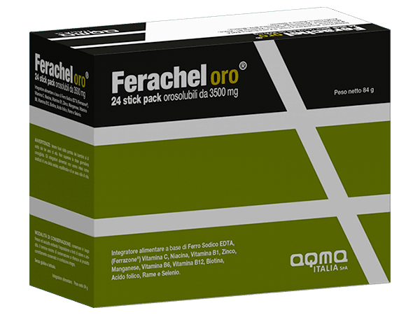 FERACHEL ORO 24 STICK OROSOLUBILI - Farmastop