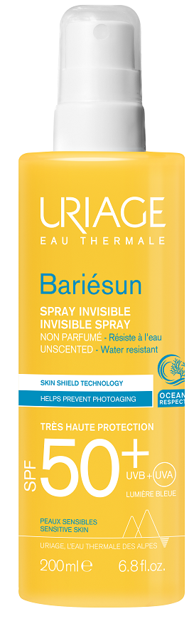 EAU THERMALE BARIESUN SPRAY INVISIBILE SENZA PROFUMO SPF 50+ 200 ML - Farmastop